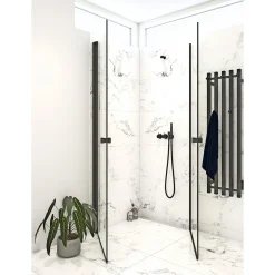SCANBAD FLEXI SORT PROFIL, 1 STK. BRUSEDØR KLAR GLAS 69 CM