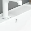 SCANBAD MAT HVID Ø 30 MM OVERLØBSROSET
