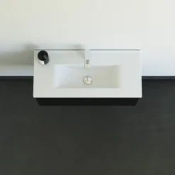SCANBAD MULTO AMBER BADMØBEL SORT 1 LÅGE 81 CM