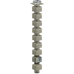 SCHIEDEL ISOKERN DOBBELTMODUL SKORSTEN 450 X 44 X 44 CM Ø160 MM