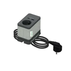 SCHNEIDER ELECTRIC INS44051 STIKKONTAKT KOKSGRÅ 0