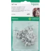 SCHNEIDER ELECTRIC THORSMAN RUND Ø7-10 GRÅ 20 STK LEDNINGCLIPS