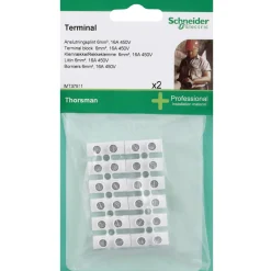 SCHNEIDER ELECTRIC 2X6 POL SAMLEMUFFE 4MM