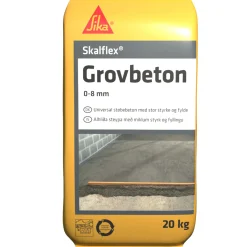 SIKA SKALFLEX GROVBETON 20 KG 0-8 MM