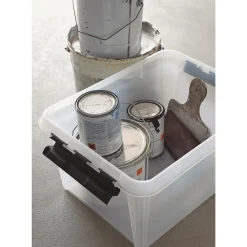 SMARTSTORE CLASSIC 31 OPBEVARINGSKASSE M. LÅG TRANSPARENT 32 L