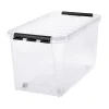 SMARTSTORE CLASSIC 70 OPBEVARINGSKASSE M LÅG OG HJUL TRANSPARENT 70 L