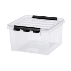 SMARTSTORE CLASSIC OPBEVARINGSKASSE M. LÅG TRANSPARENT 8 L