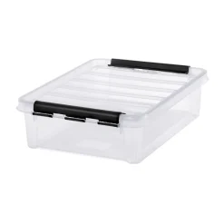 SMARTSTORE CLASSIC OPBEVARINGSKASSE M. LÅG TRANSPARENT 8 L