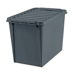 SMARTSTORE RECYCLED 70 OPBEVARINGSKASSE M. LÅG GRÅ 70 L