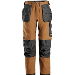 SNICKERS WORKWEAR 6224 ARBEJDSBUKS 54 BRUN/SORT