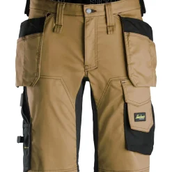 SNICKERS WORKWEAR 6141 SHORTS 50 BRUN/SORT