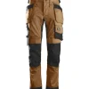 SNICKERS WORKWEAR ALLROUNDWORK 6241 ARBEJDSBUKS 48 BRUN/SORT