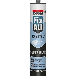 SOUDAL FIX ALL CRYSTAL MULTIFUGE 290 ML TRANSPARENT