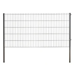 SUPERROOF PANELHEGN 200 X 103 CM HEGN GRÅ GALV. STÅL
