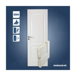 SWEDOOR ADVANCE-LINE COMPACT 02B FORMPRESSET MASSIV DØR 9X21