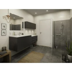SWEDOOR ADVANCE-LINE STABLE GLAT MASSIV DØR HVID 9X21