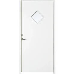 SWEDOOR CLEVER-LINE P-900 FACADEDØR 60 X 948 X 2115 MM V HVID