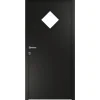 SWEDOOR CLEVER-LINE P-900 FACADEDØR 60 X 948 X 2115 MM H SORT