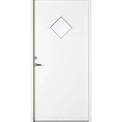 SWEDOOR CLEVER-LINE P-900 UDADGÅENDE FACADEDØR 60 X 948 X 2050 MM H HVID