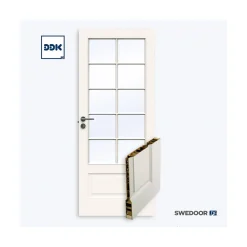 SWEDOOR CLEVER-LINE STYLE SP10 GLASDØR 8X21