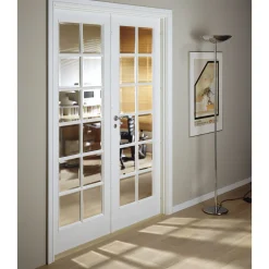 SWEDOOR CLEVER-LINE STYLE SP12 DOBBELT GLASDØR INKL. KARMSÆT 110 MM 15X21