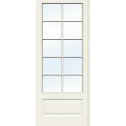 SWEDOOR CLEVER-LINE STYLE SP10 STÅENDE GLASDØR 8X21
