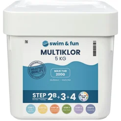 SWIM&FUN 1710 KLOR TABLETTER