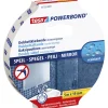 TESA POWERBOND DOBBELT KLÆBENDE SPEJLTAPE 5 M X 25 MM HVID