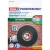 TESA POWERBOND OUTDOOR DOBBELTKLÆBENDE TAPE 1,50 M X 19 MM HVID