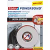 TESA POWERBOND ULTRA STRONG DOBBELTKLÆBENDE TAPE 1,50 M X 19 MM HVID