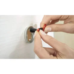 TESA SMOOZ TOILETPAPIRHOLDER FORKROMET