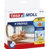 TESA TESAMOLL P-PROFIL TÆTNINGSLISTE 25 M X 9 MM X 5,50 MM HVID