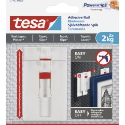 TESA TIL TAPET OG GIPS KLÆBESØM 2 KG 2 STK