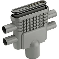 UNIDRAIN 1414.0075 UDLØBSHUS 75 MM LODRET