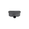 UNIDRAIN 1411.0050 UDLØBSHUS 50 MM VANDRET
