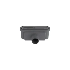 UNIDRAIN 1411.0050 UDLØBSHUS 50 MM VANDRET