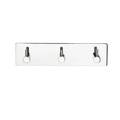VASSO 3 KROG HÅNDKLÆDEKROG KROM