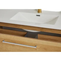 VASSO MILANO SOFTCLOSE BADMØBEL VARM EG 2 SKUFFER 80 CM