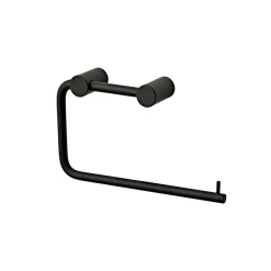 VASSO M/SKRUER TOILETPAPIRHOLDER MAT SORT