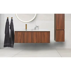 VASSO ROMA SOFTCLOSE BADMØBEL VALNØD 2 SKUFFER 120 CM