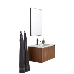 VASSO ROMA SOFTCLOSE BADMØBEL VALNØD 1 SKUFFE 80 CM