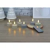 VELI LINE 6 STK. FLERFARVET GENOPLADELIGE LED FYRFADSLYS