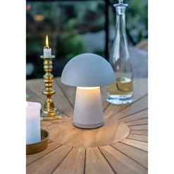 VELI LINE GENOPLADELIG TOUCH BORDLAMPE HVID