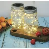 VELI LINE 2-PAK GLASKRUKKE SOLCELLE LAMPE KLAR 13,5 CM