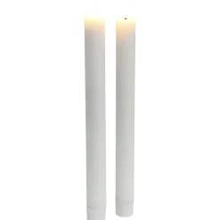 VELI LINE 2-PAK HVIDE 25 CM LED KRONELYS