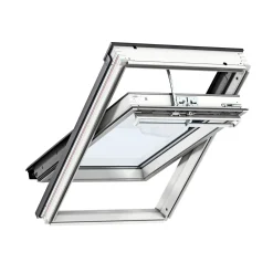 VELUX INTEGRA SOLCELLE VIPPEVINDUE HVIDMALET TRÆ 55 X 78 CM GGL CK02 206830