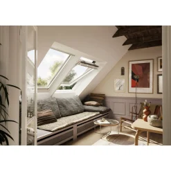 VELUX VIPPEVINDUE HVID POLYURETAN 78 X 140 CM GGU MK08 0068