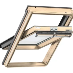 VELUX VIPPEVINDUE HVIDMALET TRÆ 78 X 140 CM GGL MK08 2068