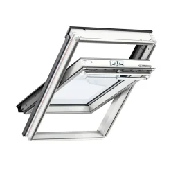 VELUX VIPPEVINDUE HVIDMALET TRÆ 55 X 78 CM GGL CK02 2068