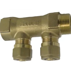 VVS TRADING 87004. FORDELER 3/4"X3/4"X1/2"X180 MM